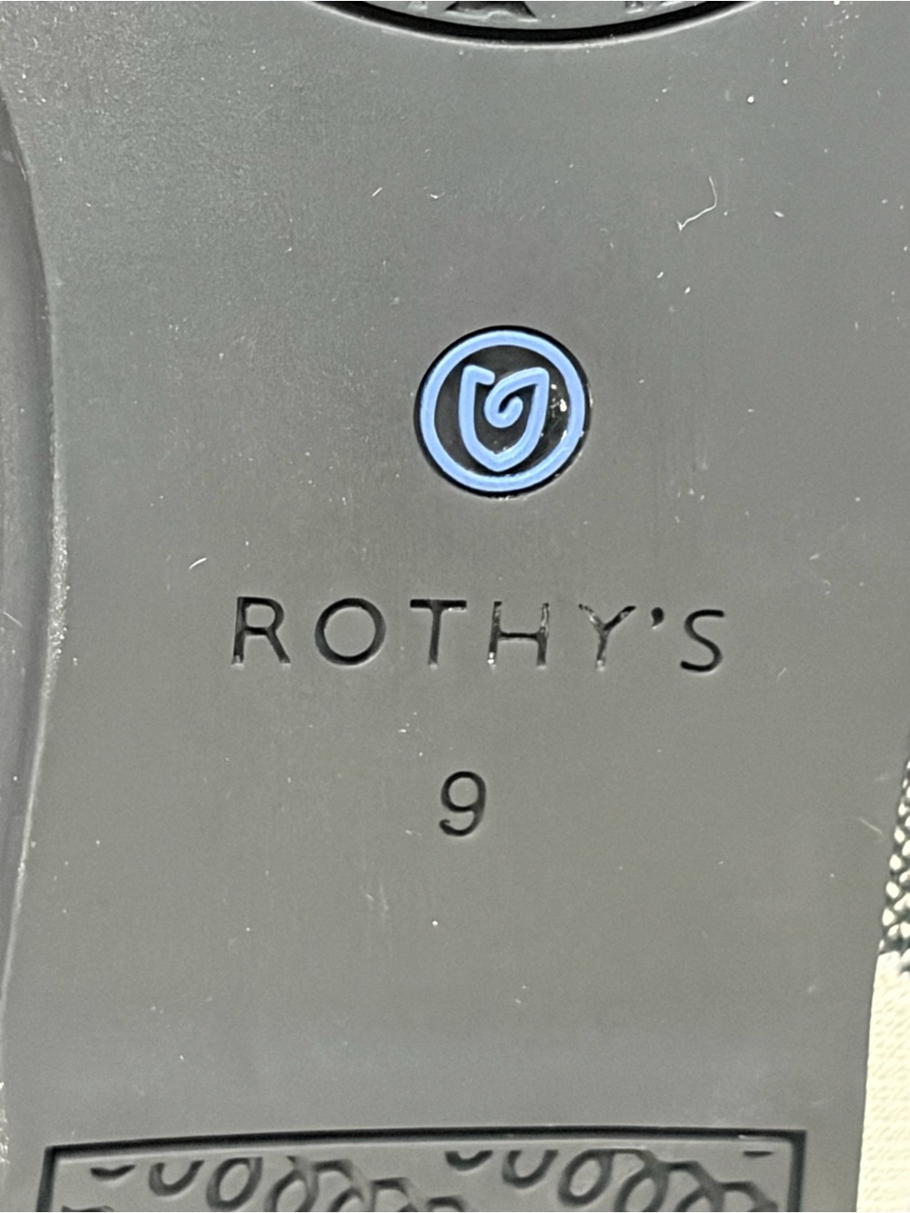 Rothy’s The Flat Cap Toe Plaid Rounded Flats Size 9 - Picture 8 of 8
